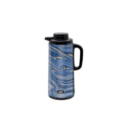 Sanford Vacuum Flask 1000ml Double Pink Glass Liner, Hot & Cold 24 Hours Retention - SF10503VF Sanford KSA