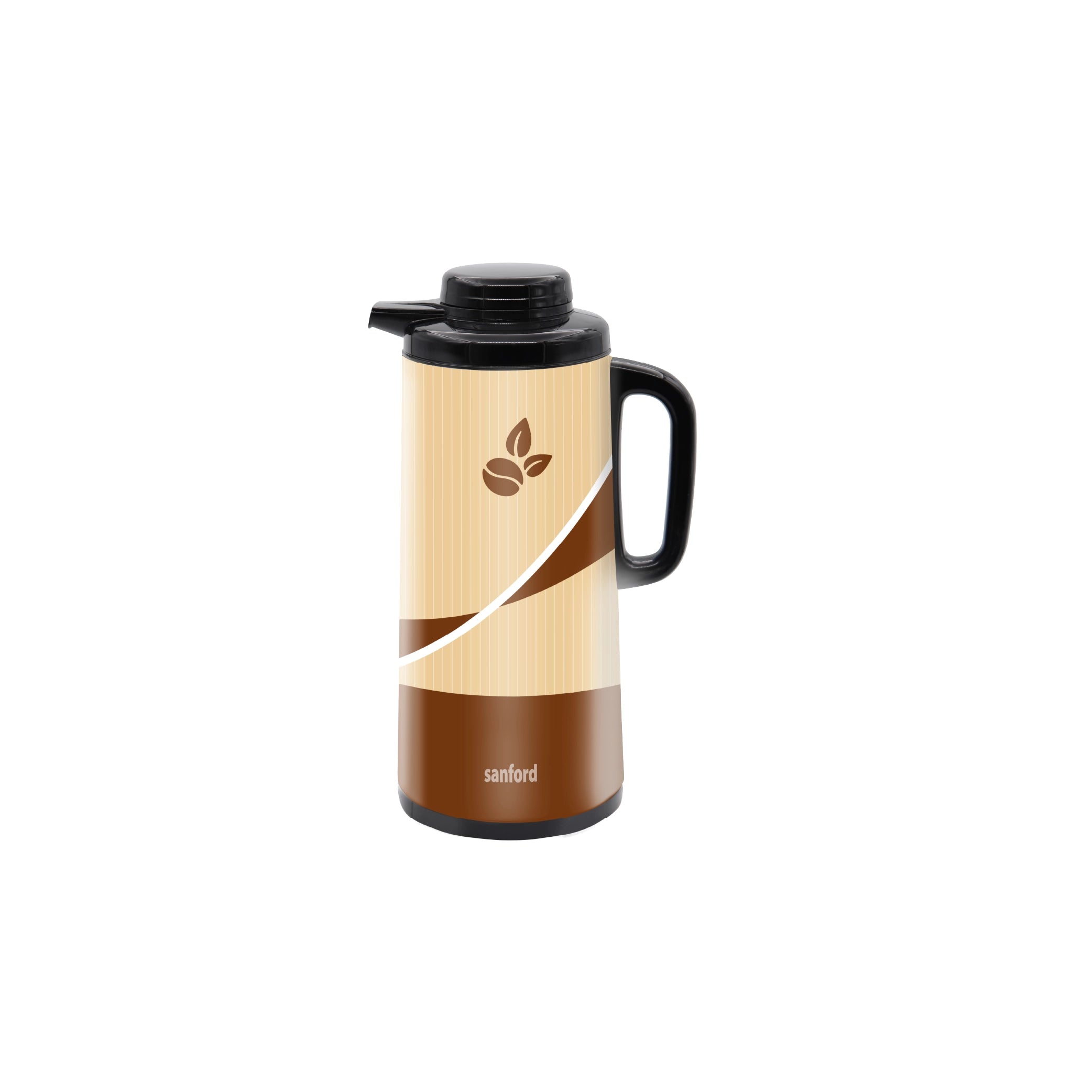 Sanford Vacuum Flask 1600ml Double Pink Glass Liner, Hot & Cold 24 Hours Retention - SF10505VF Sanford KSA