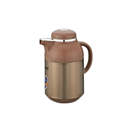 Sanford Vacuum Flask 1300ml Stainless Steel with Double Glass Liner, Hot & Cold Use - SF10516VF Sanford KSA
