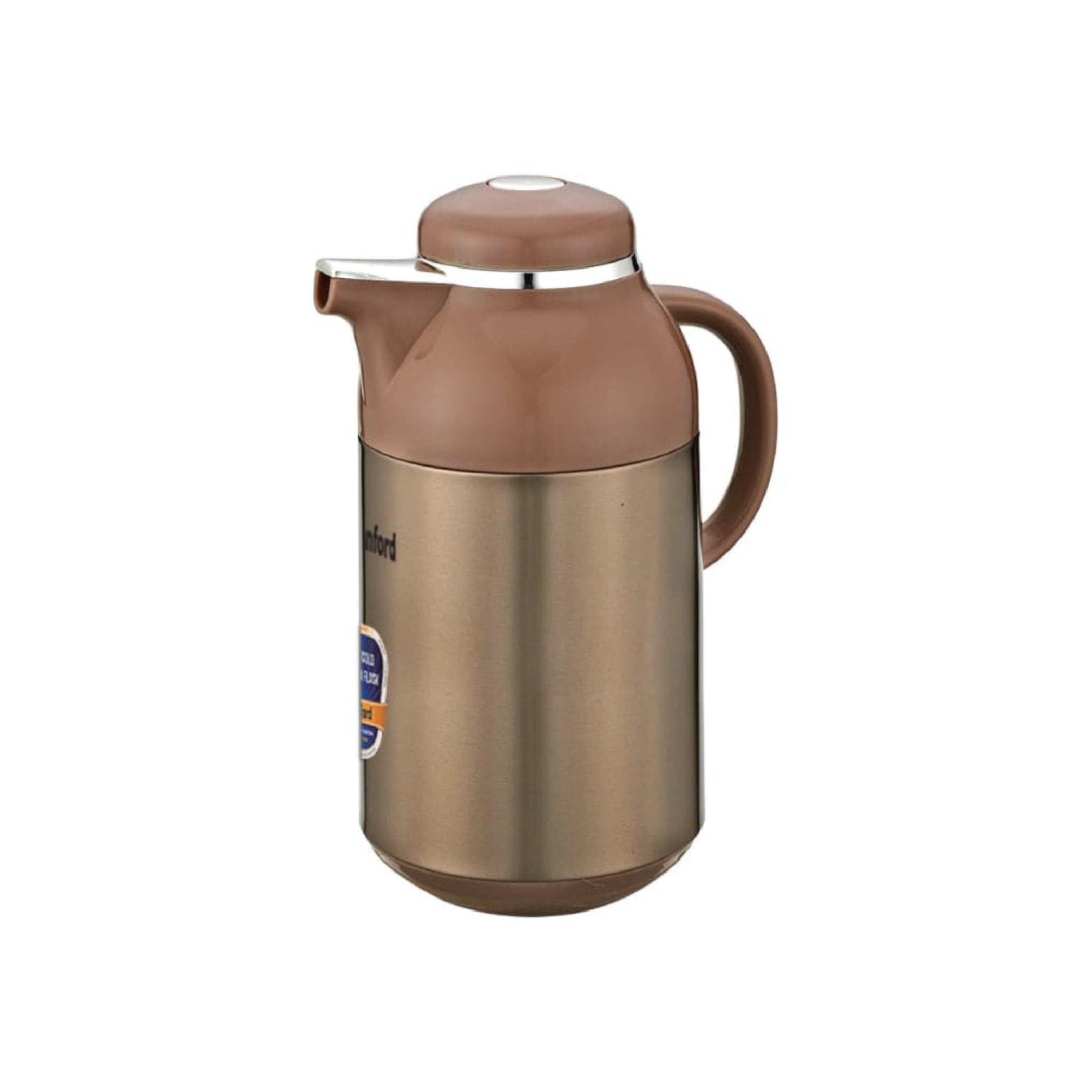 Sanford Vacuum Flask Double Glass Liner, Hot & Cold Temperature Retention - SF10518VF Sanford KSA