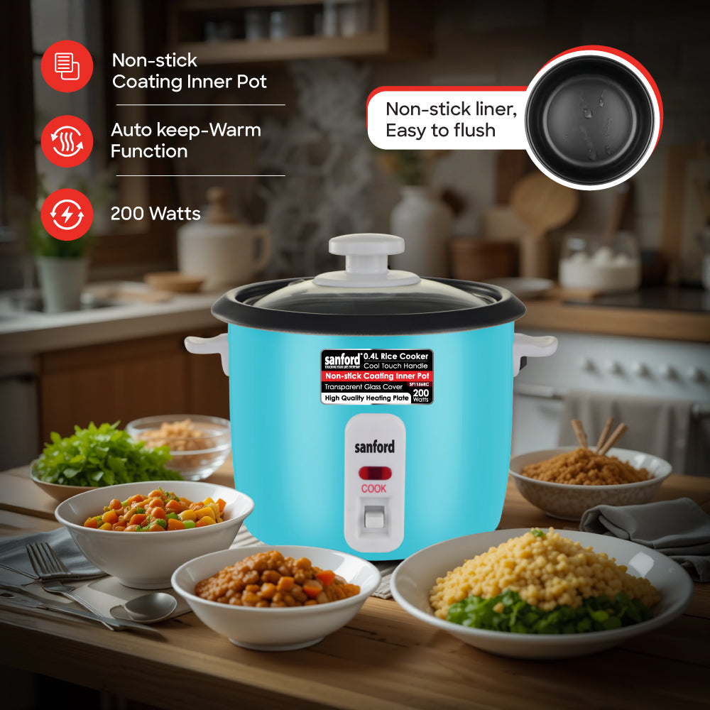 Sanford SF1156RC cooker lid and steam vent close-up