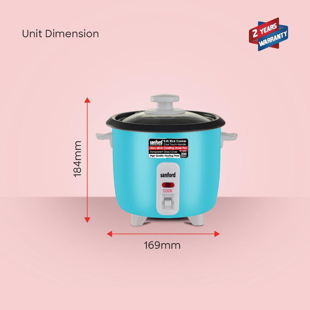 Sanford SF1156RC cooker complete set with measuring cup and accessories