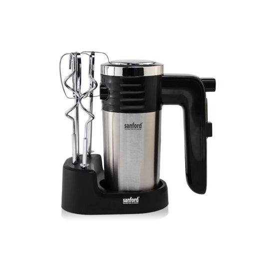 Sanford Hand Mixer 200W with 5-Speed Turbo & Stainless Steel Body - SF1337HM Sanford KSA