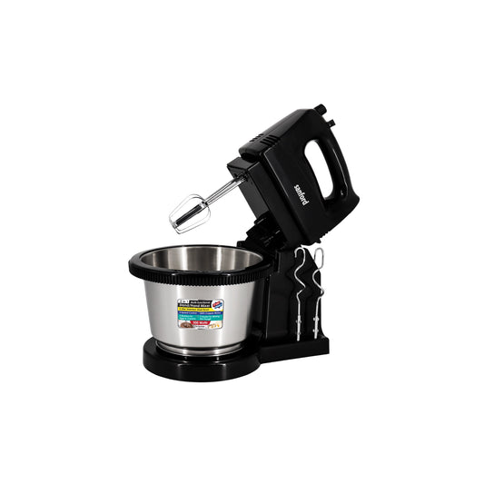 Sanford 2-in-1 Stand Mixer 200W with 2L Stainless Steel Bowl & 5-Speed Control - SF1359SM Sanford KSA