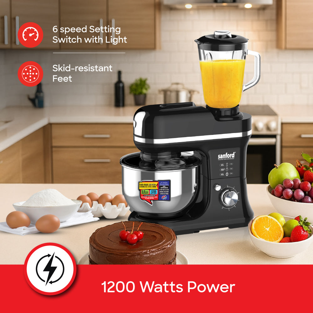 Sanford SF1365SM mixer blender attachment and jar close-up