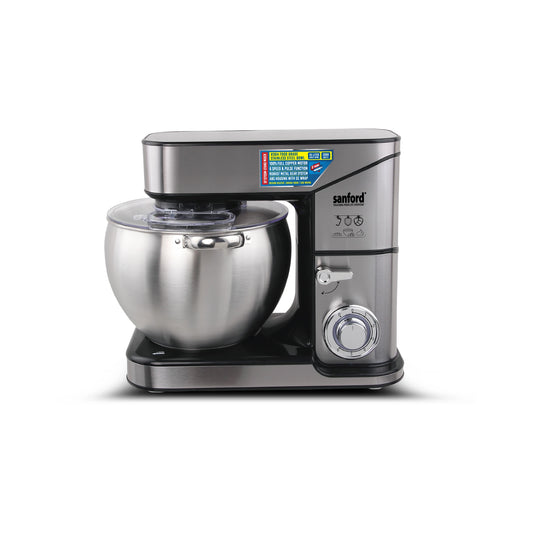 Sanford Stand Mixer 2000W with 10L Stainless Steel Bowl & 6-Speed Control - SF1370SM Sanford KSA