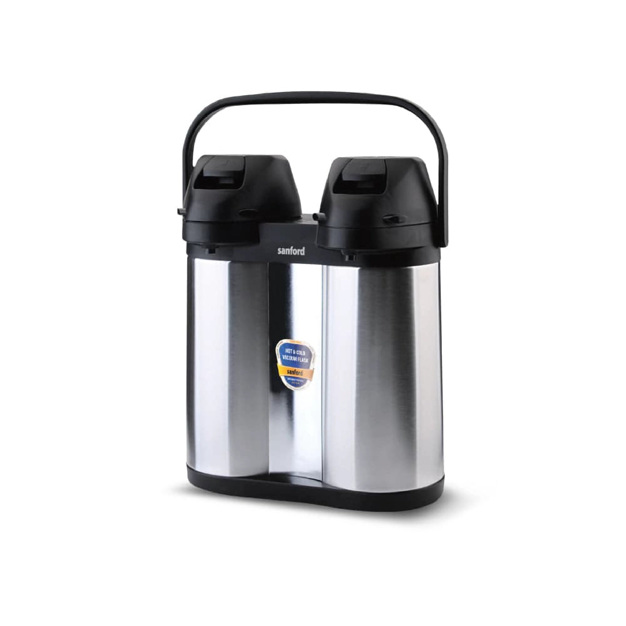 Sanford Airpot Vacuum Flask 3800ml with Unbreakable Shell, Hot & Cold Use - SF1642AVF Sanford KSA