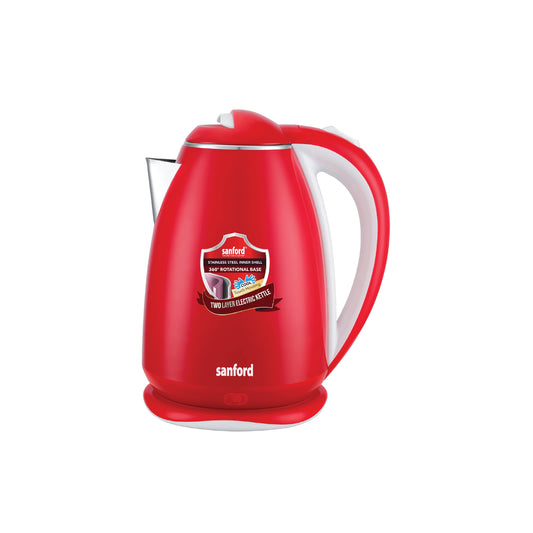 Sanford Electric Kettle with Stainless Steel Inner Shell and Cool Touch Body - SF1880EK Sanford KSA
