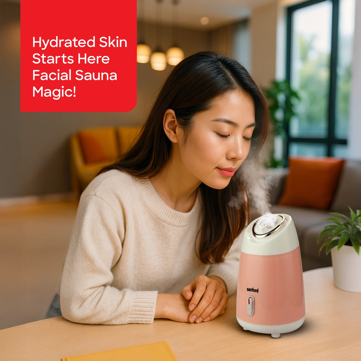 Sanford Facial Sauna with Humidifier Function & Quick Steam Output - SF1947FS Sanford KSA