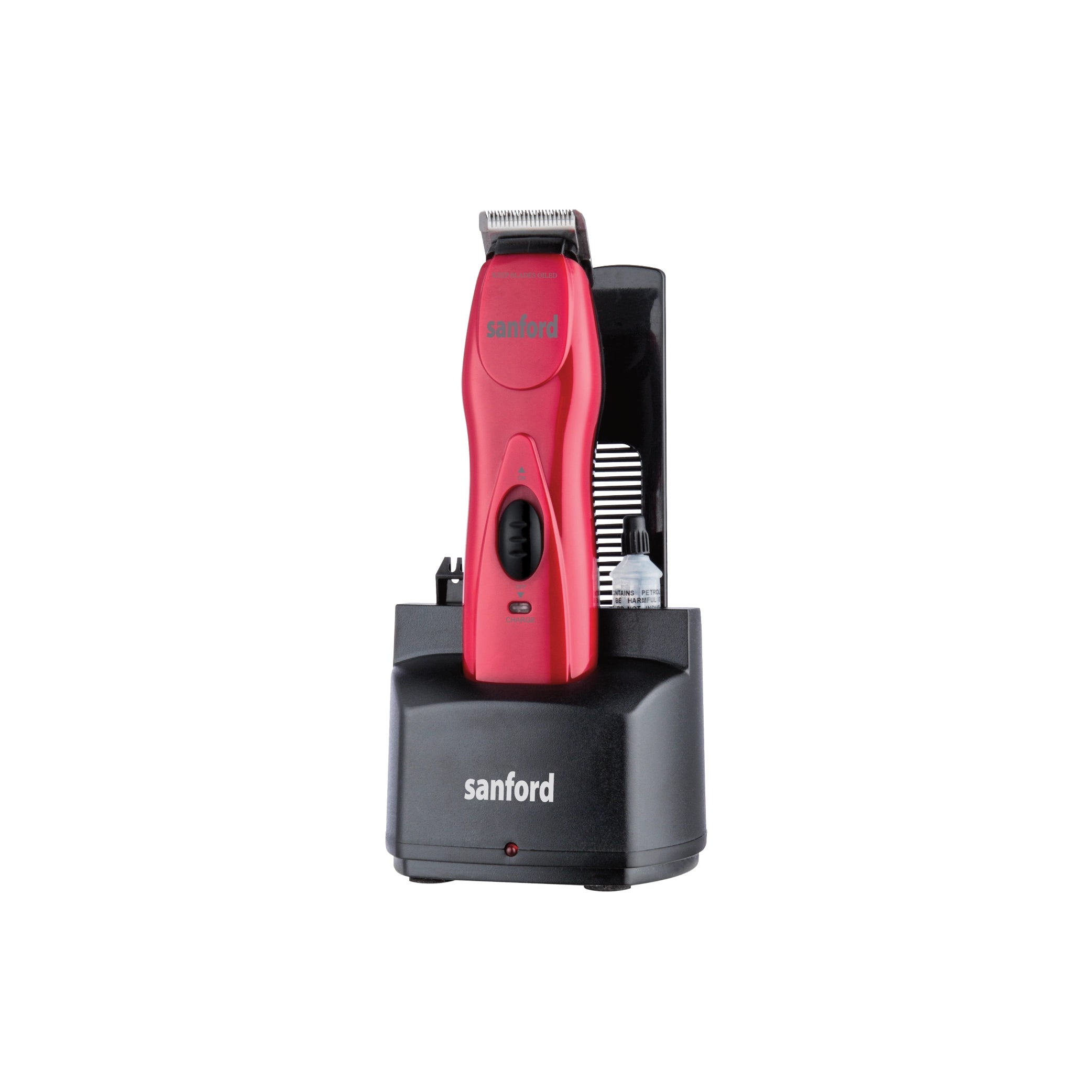 Sanford Hair Trimmer with 75 Min Runtime High-Speed Motor Stainless Steel Cutting Blade and Smooth Finish - SF1950HC Sanford KSA