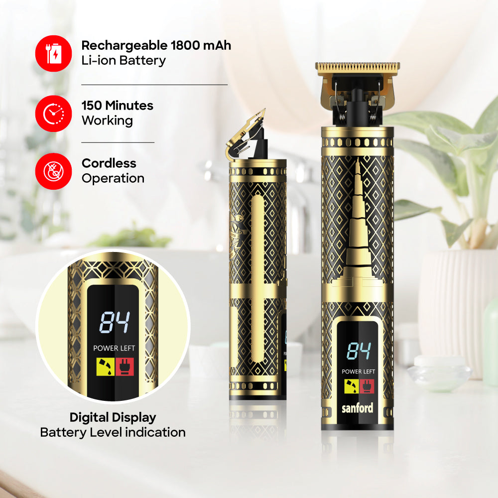 Sanford SF1951HC hair clipper 150 min runtime battery