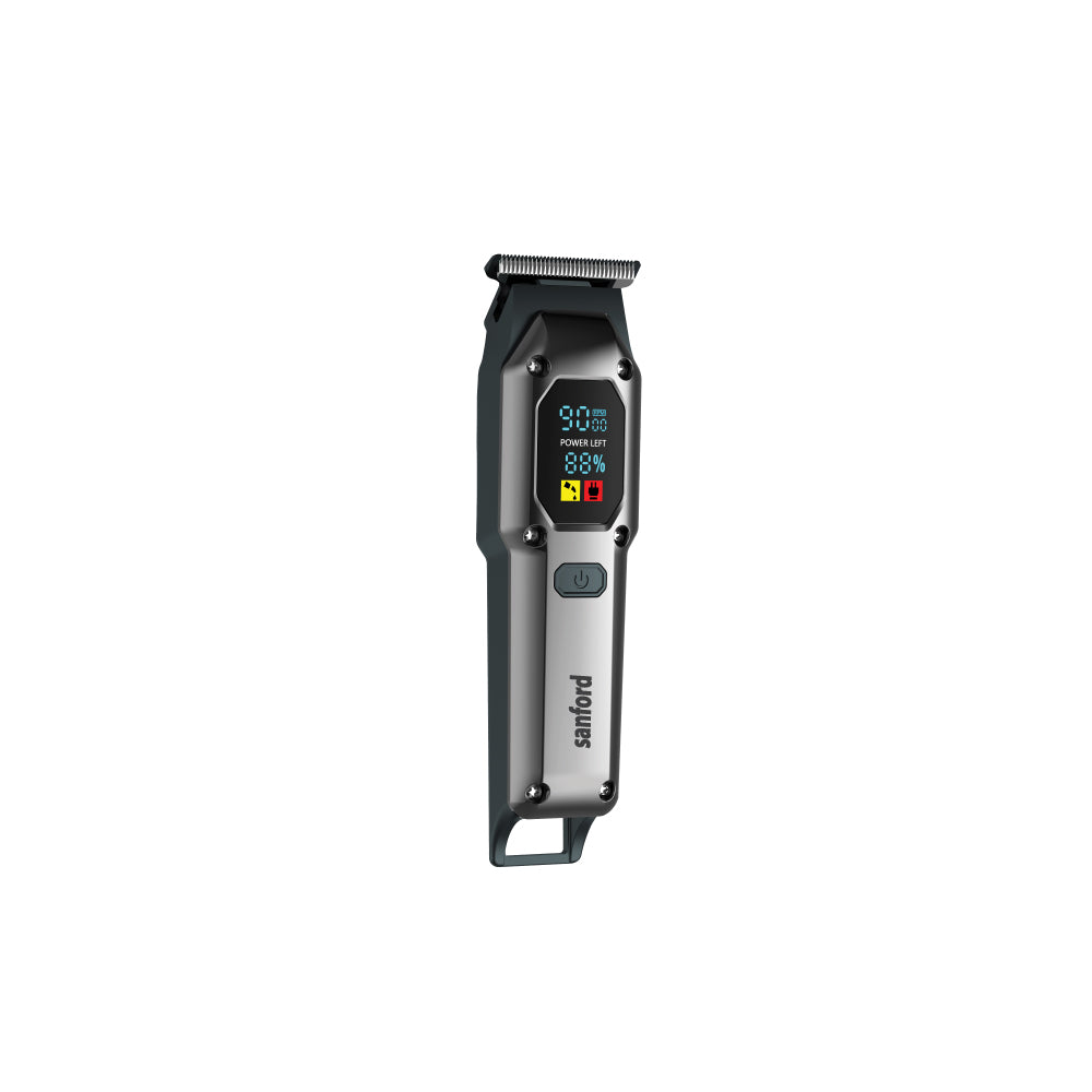 Sanford Rechargeable Hair Clipper 7000 RPM Stainless Steel Blade LED Display 90 Min - SF1953HC Sanford KSA