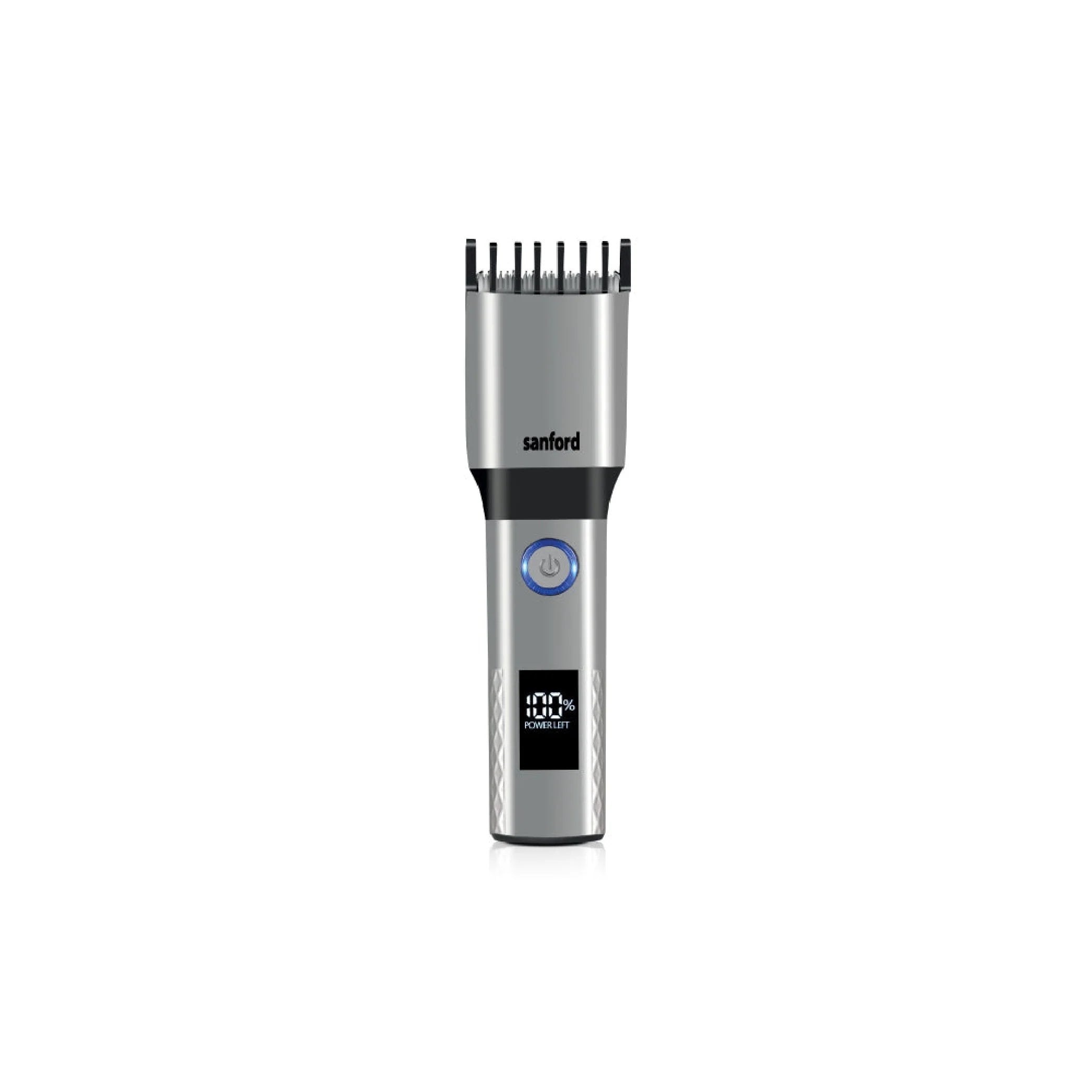 Sanford Hair Trimmer With Digital Display 7 Length Settings and Carbon Steel Blades - SF1953HC Sanford KSA