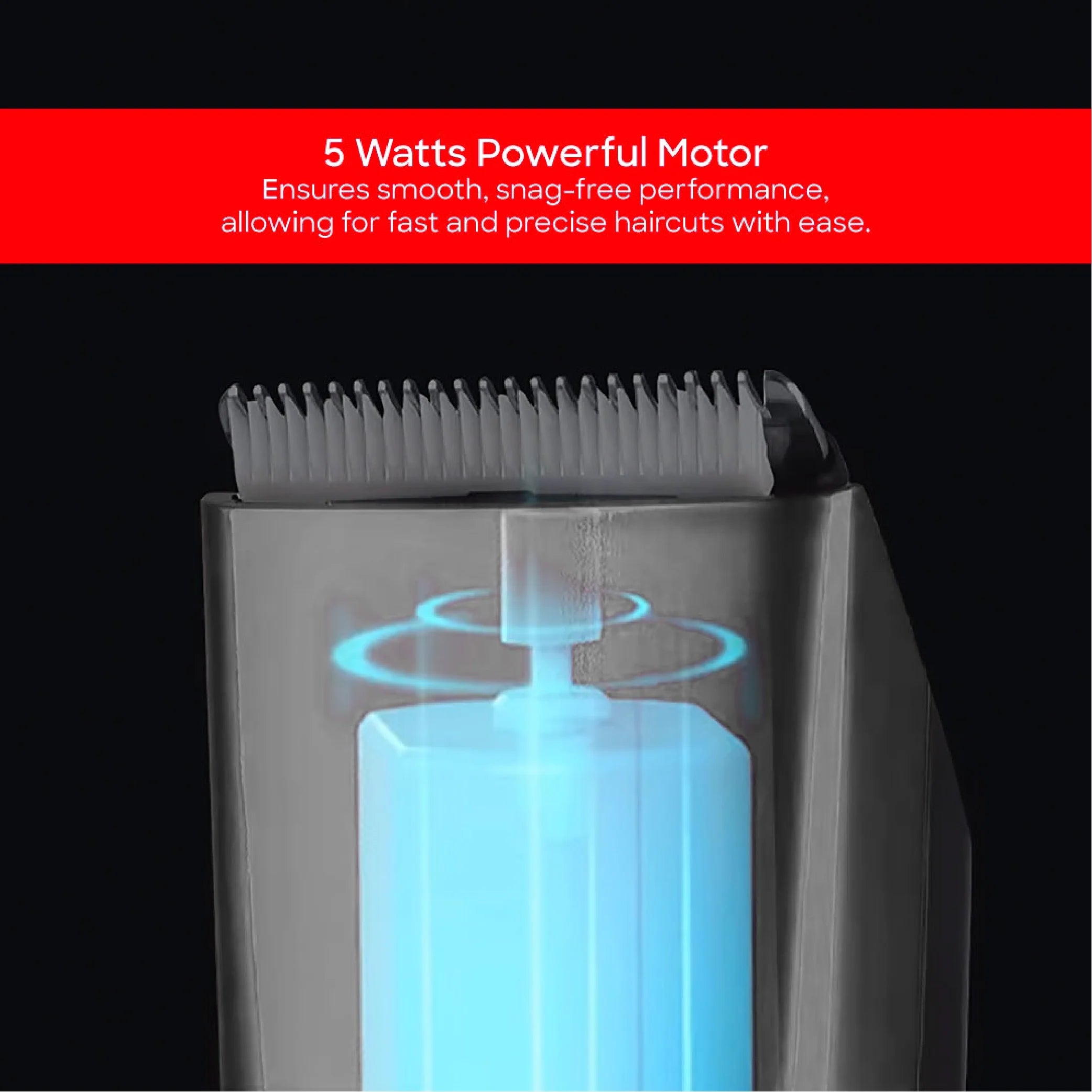 Sanford Hair Trimmer With Digital Display 7 Length Settings and Carbon Steel Blades - SF1953HC Sanford KSA