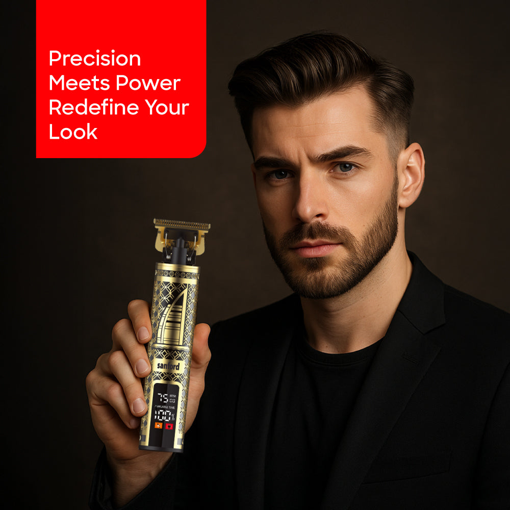 Sanford SF1954HC trimmer digital display and battery indicator