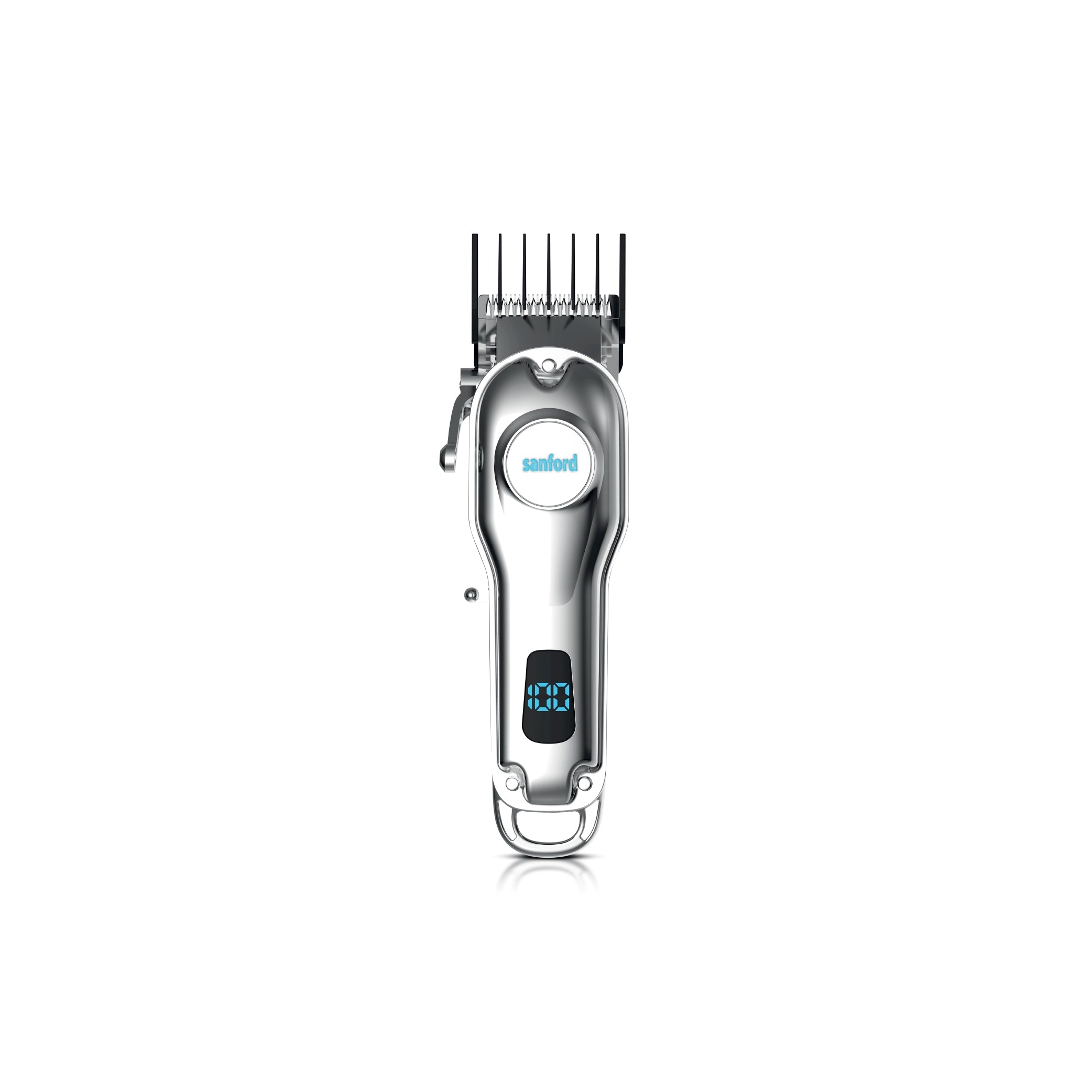 Sanford Hair Trimmer with 120 Min Runtime LCD Display Full Metal Body and Stainless Steel Cutting Blade - SF1958HC Sanford KSA