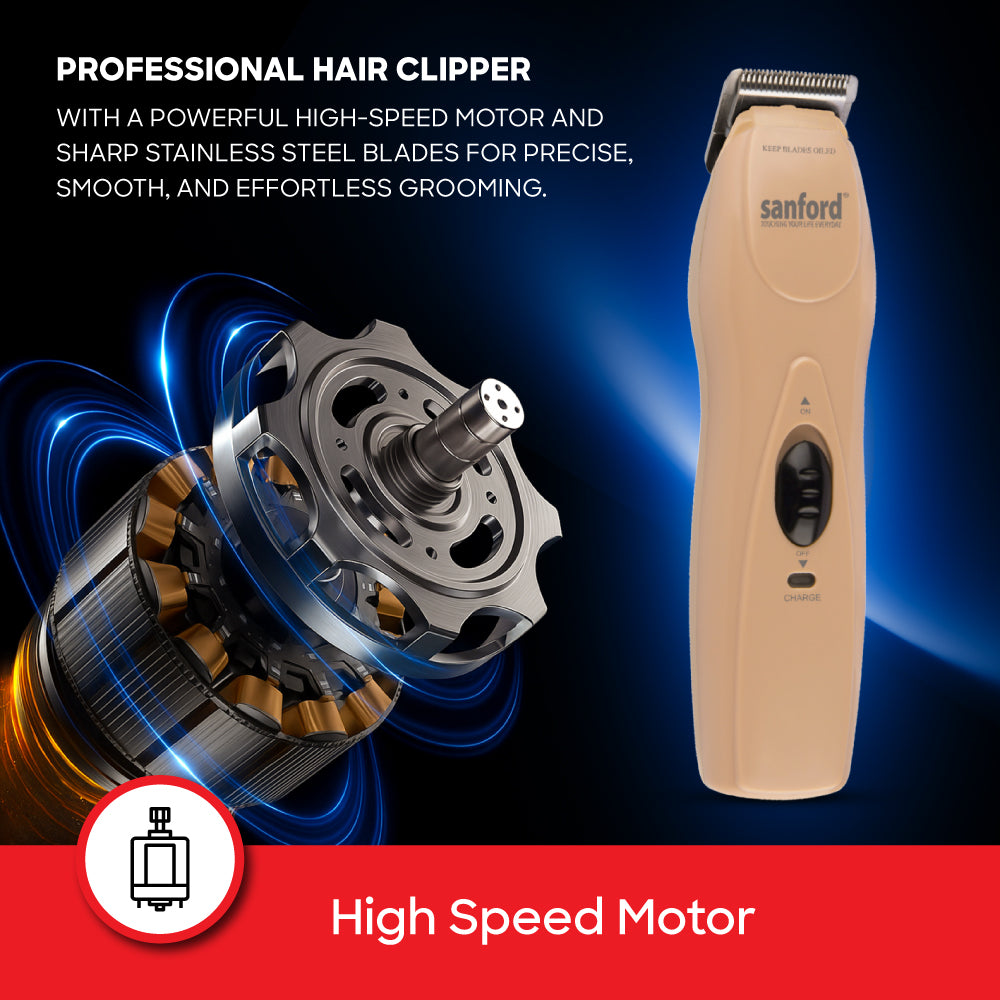 Sanford SF1960HC hair trimmer comfortable grooming design