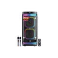 Sanford Rechargeable Portable Speaker with Wireless Mics and RGB Lights - SF2257RPS