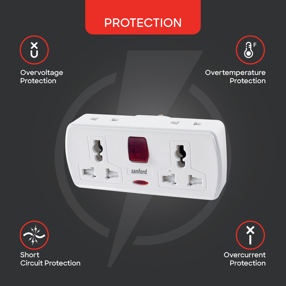 Sanford SF2300ES extension socket LED indicator light