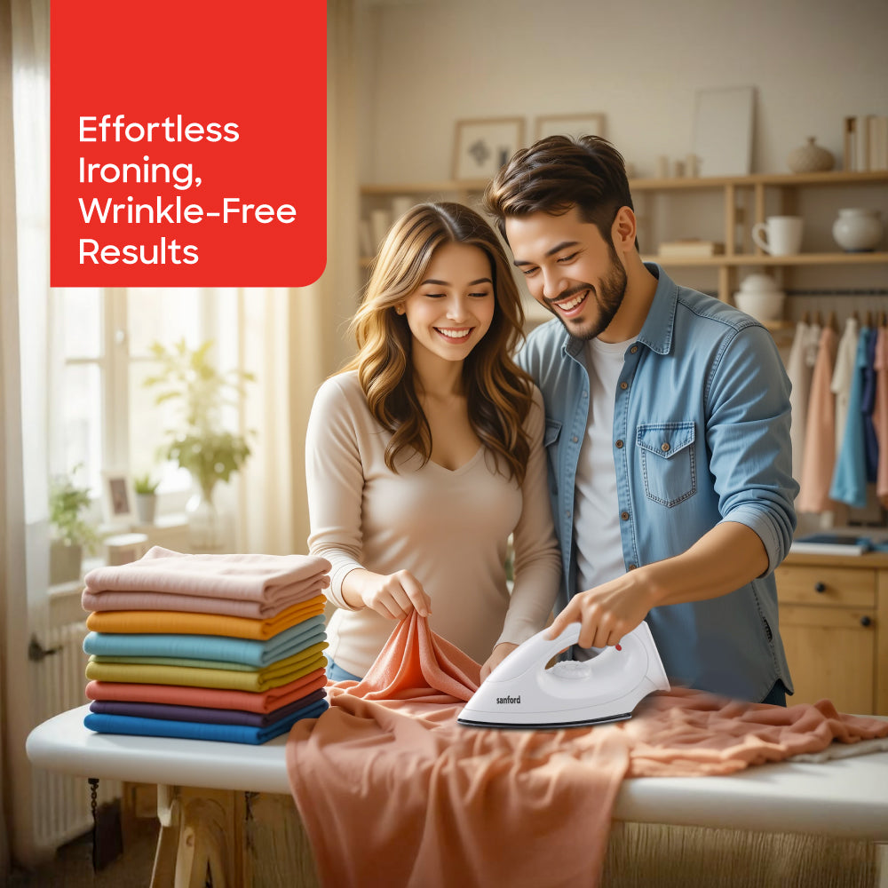 Sanford SF23DI iron non-stick soleplate easy temperature