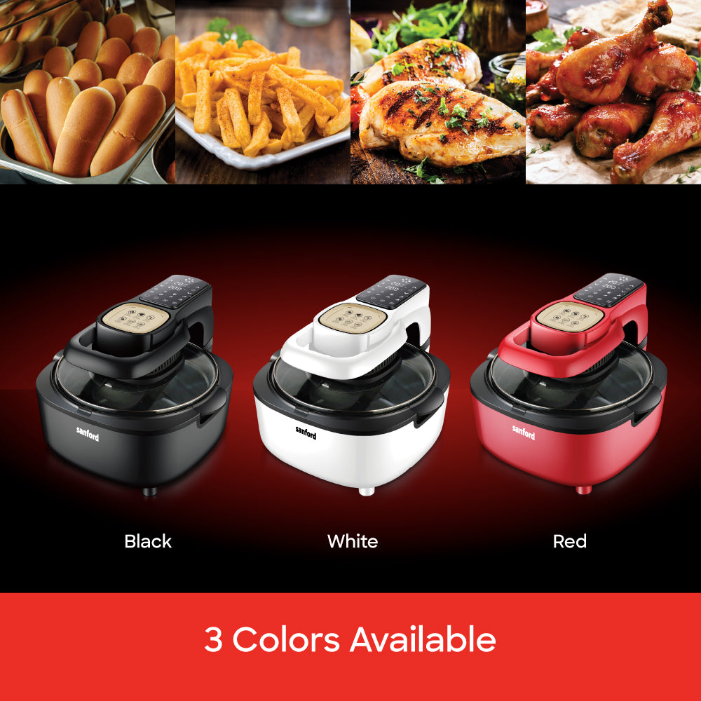 Sanford SF2456AF 1100W air fryer basket handle and coating
