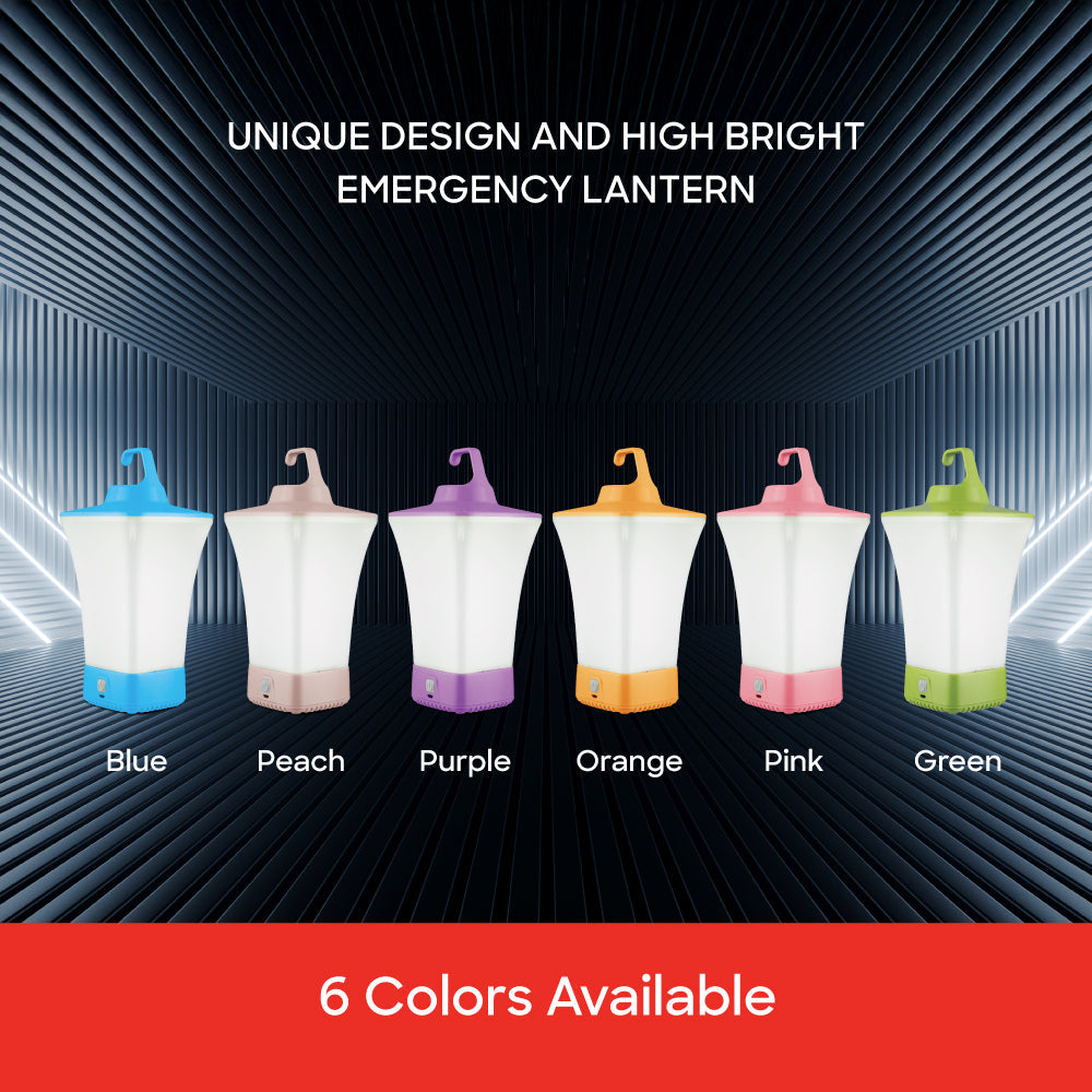 Sanford SF2723EL emergency lantern package contents with accessories