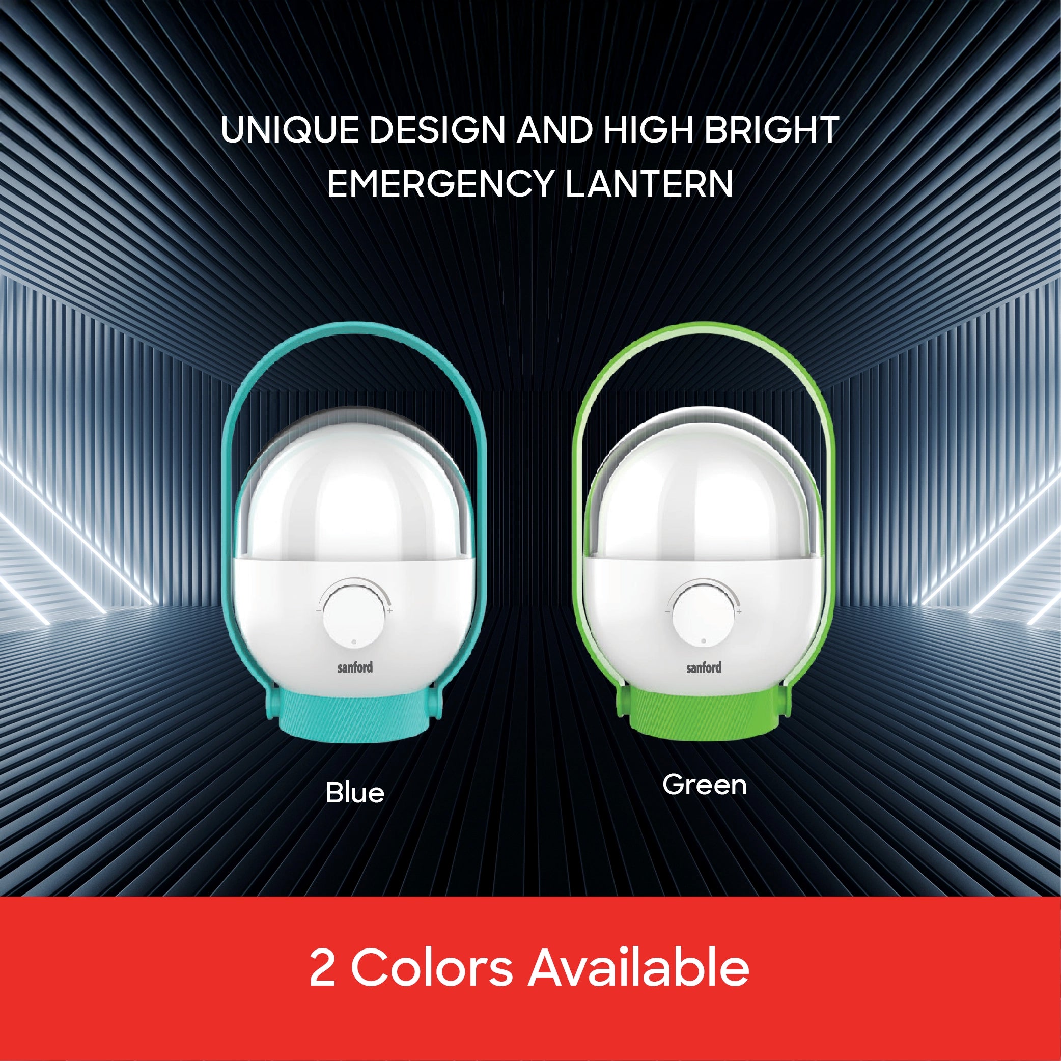 Sanford LED Emergency Lamp Rechargeable 360° Light with USB Charging - SF2731EL Sanford KSA