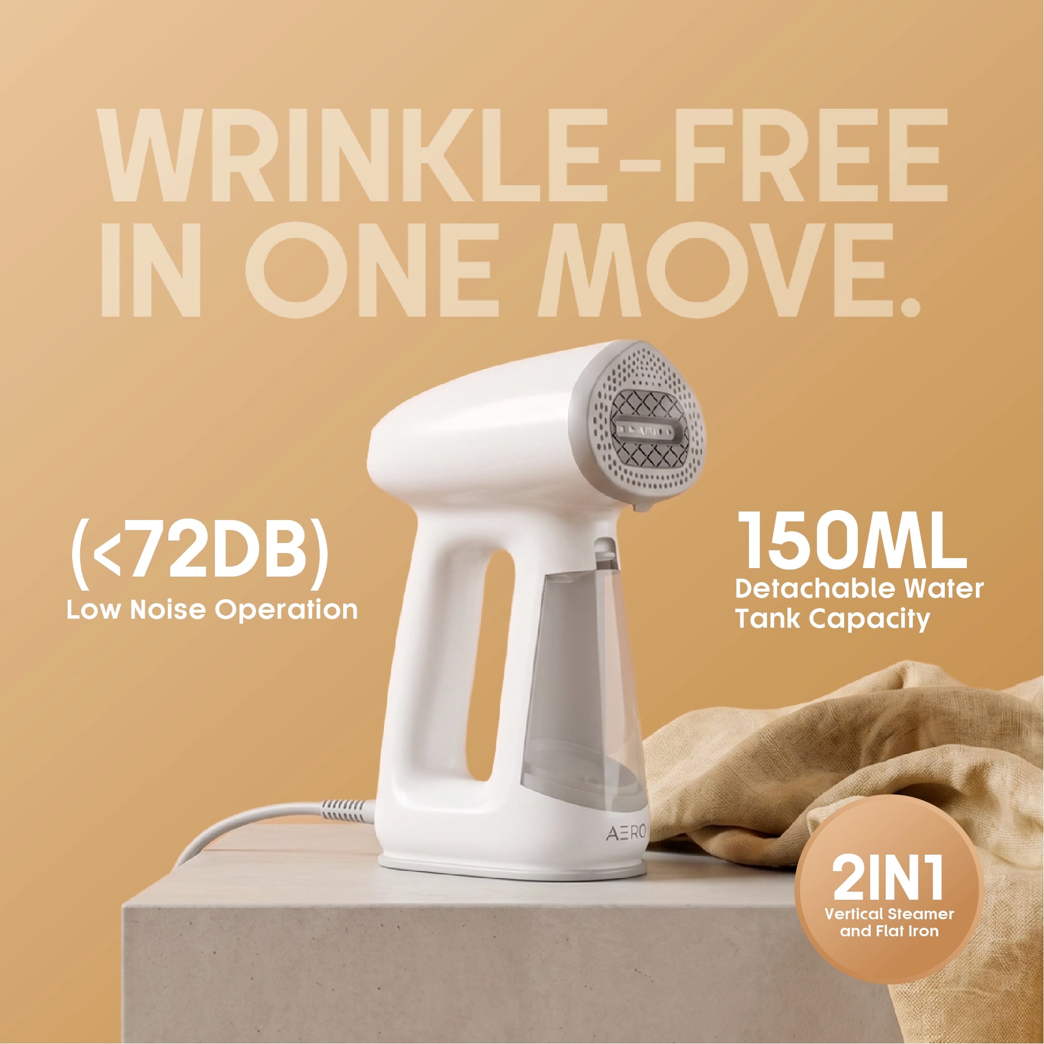 Sanford Vacuum Garment Steamer with Suction Function and Filter Sponge - SF2910GS Sanford KSA