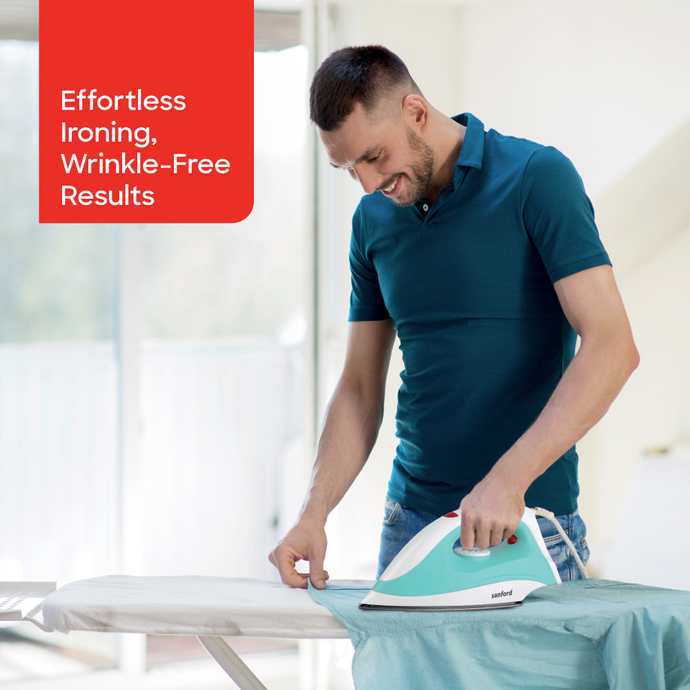 Sanford SF29DI iron non-stick soleplate close-up detail