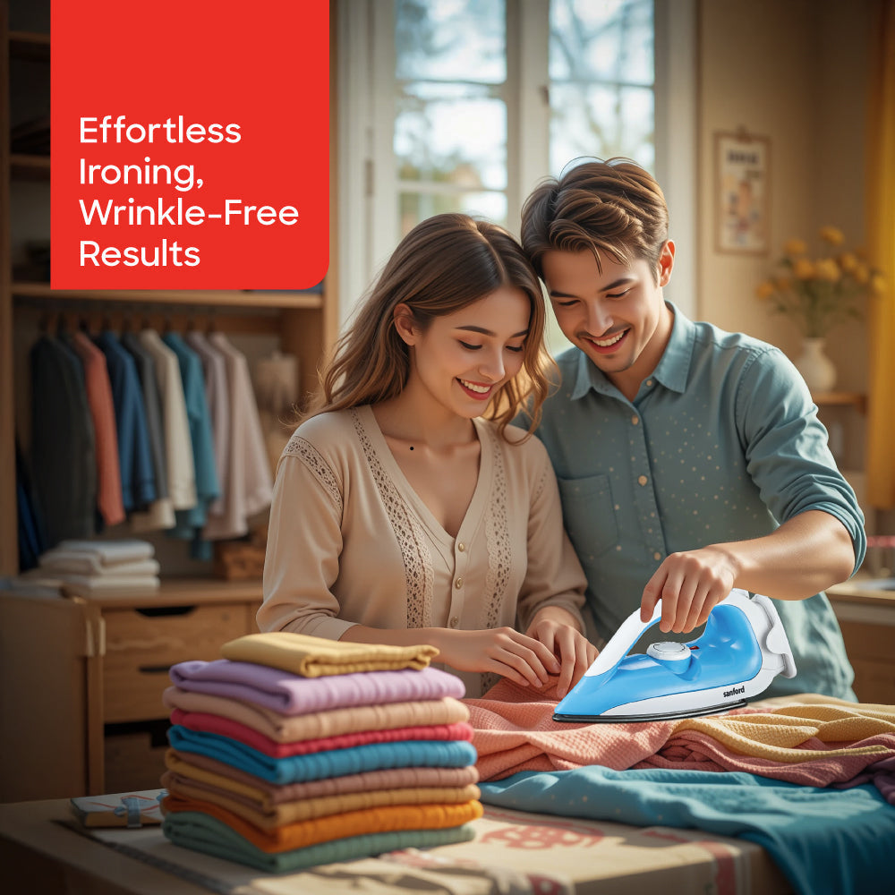 Sanford SF30DI iron non-stick soleplate adjustable heat control