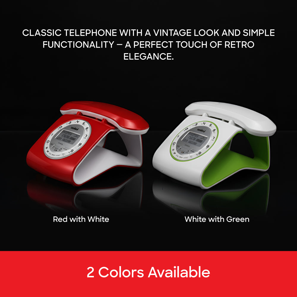 Sanford SF326TL retro telephone side profile view