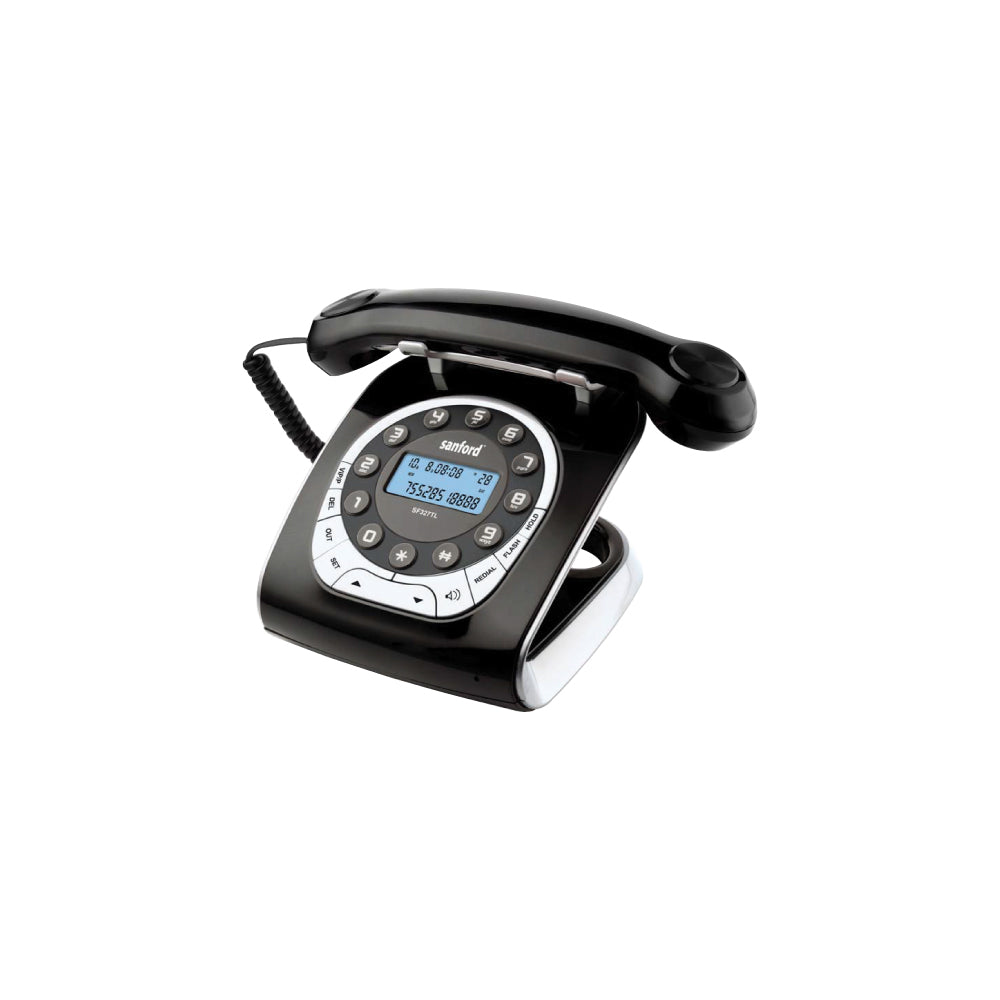 Sanford SF327TL retro telephone caller ID LCD display main view