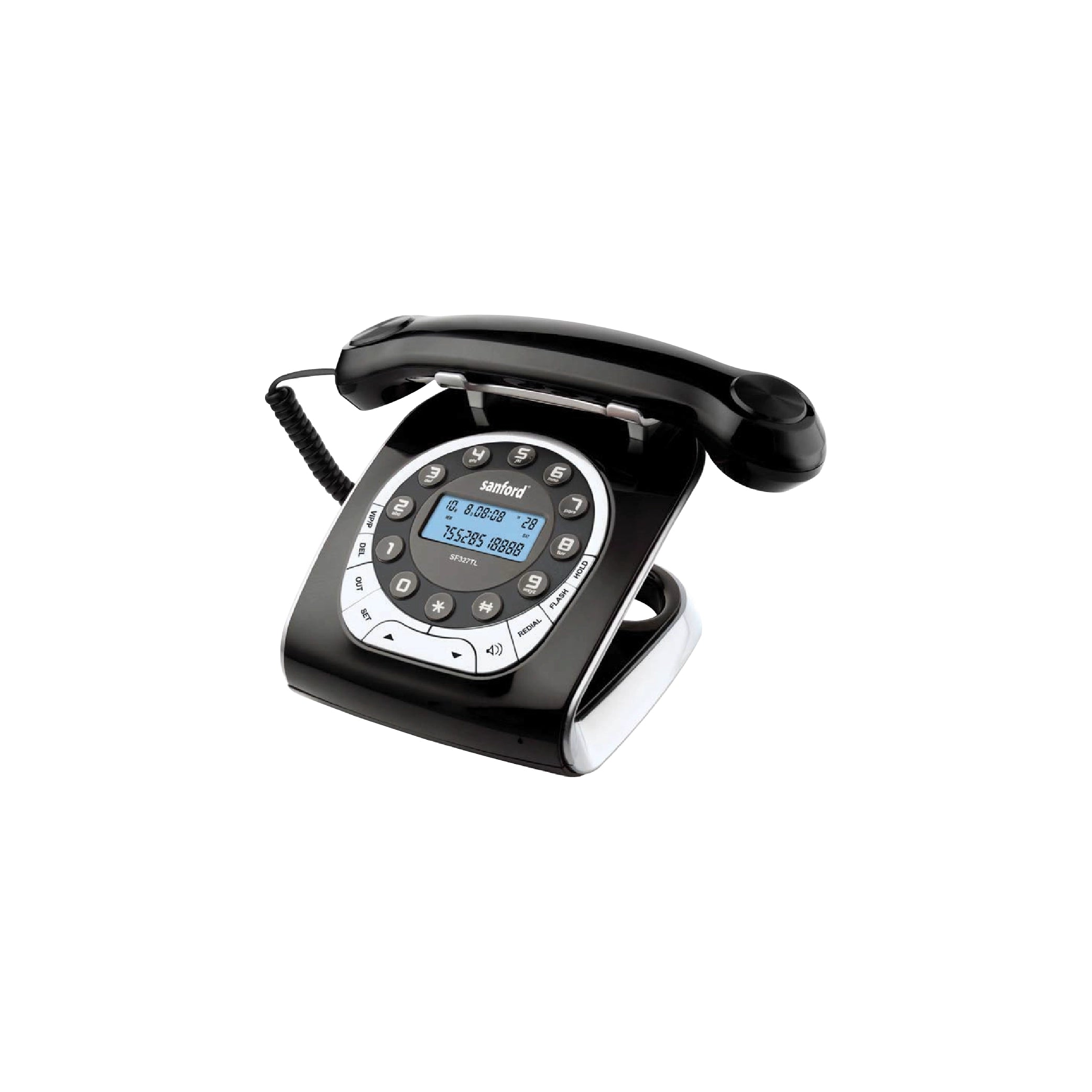 Sanford Retro Telephone with Caller ID LCD Display and Handsfree Function - SF327TL Sanford KSA