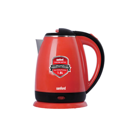 Sanford Electric Kettle 1.8L 1500W with Stainless Steel Inner Shell - SF3341EK Sanford KSA