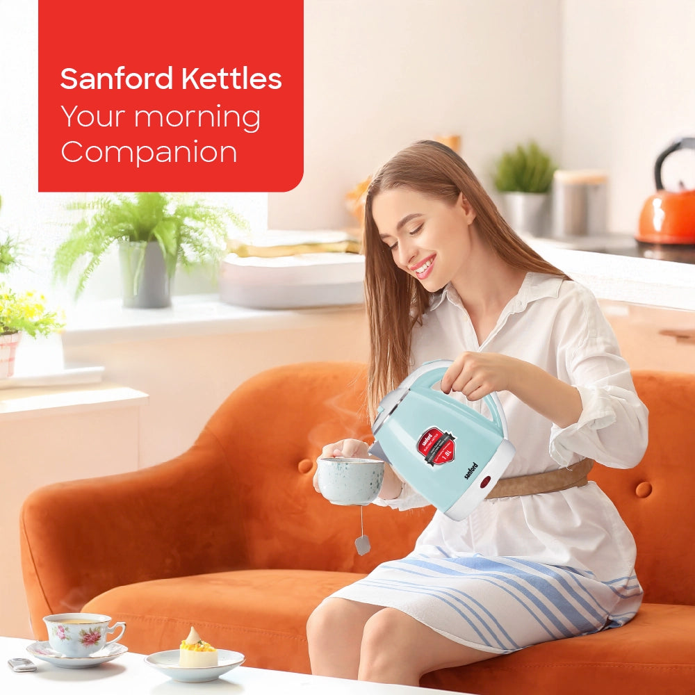 Sanford Electric Kettle 1.8L 1500W with Stainless Steel Inner Shell - SF3341EK Sanford KSA