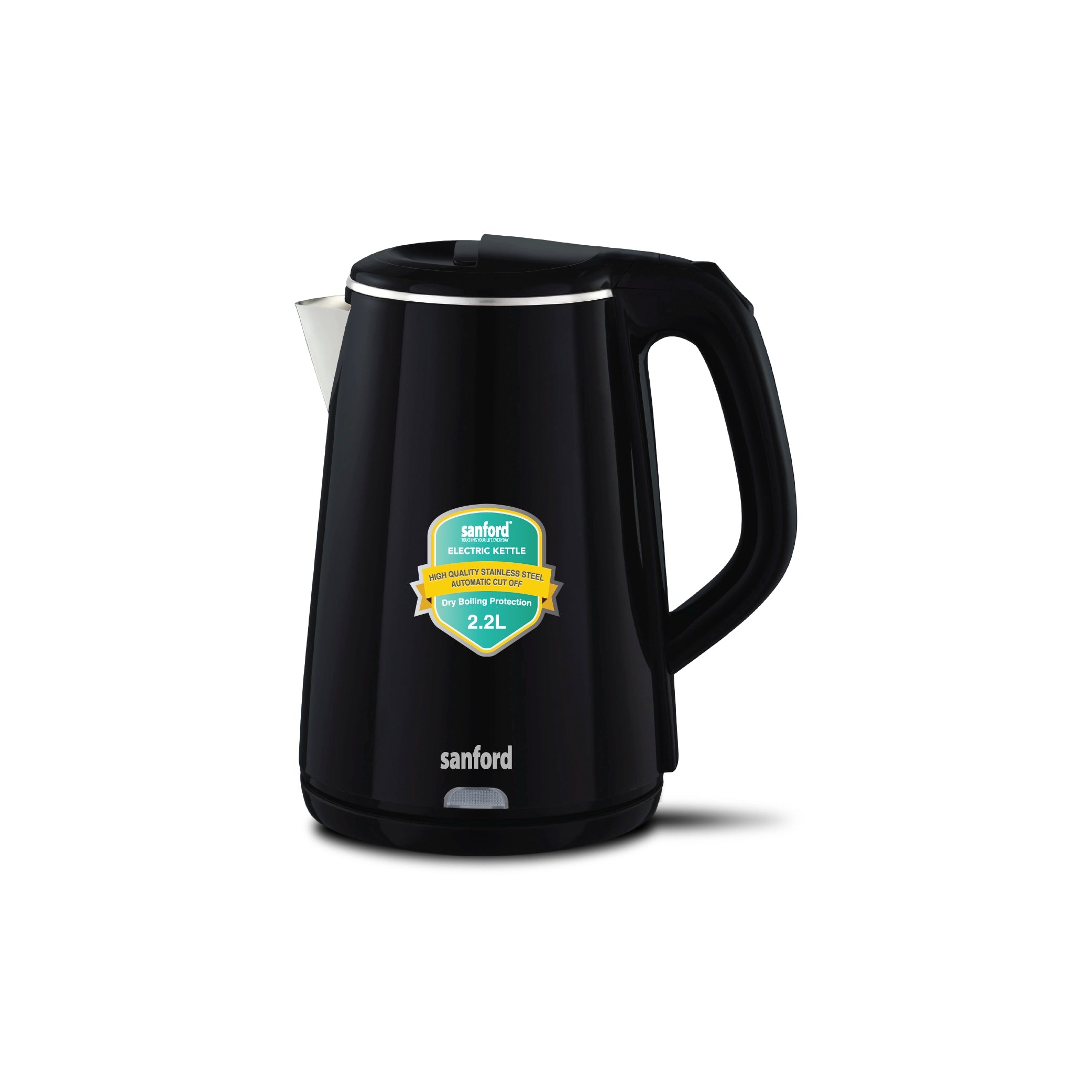 Sanford Electric Kettle 2.2L 1600W with Stainless Steel Inner Body - SF3363EK Sanford KSA