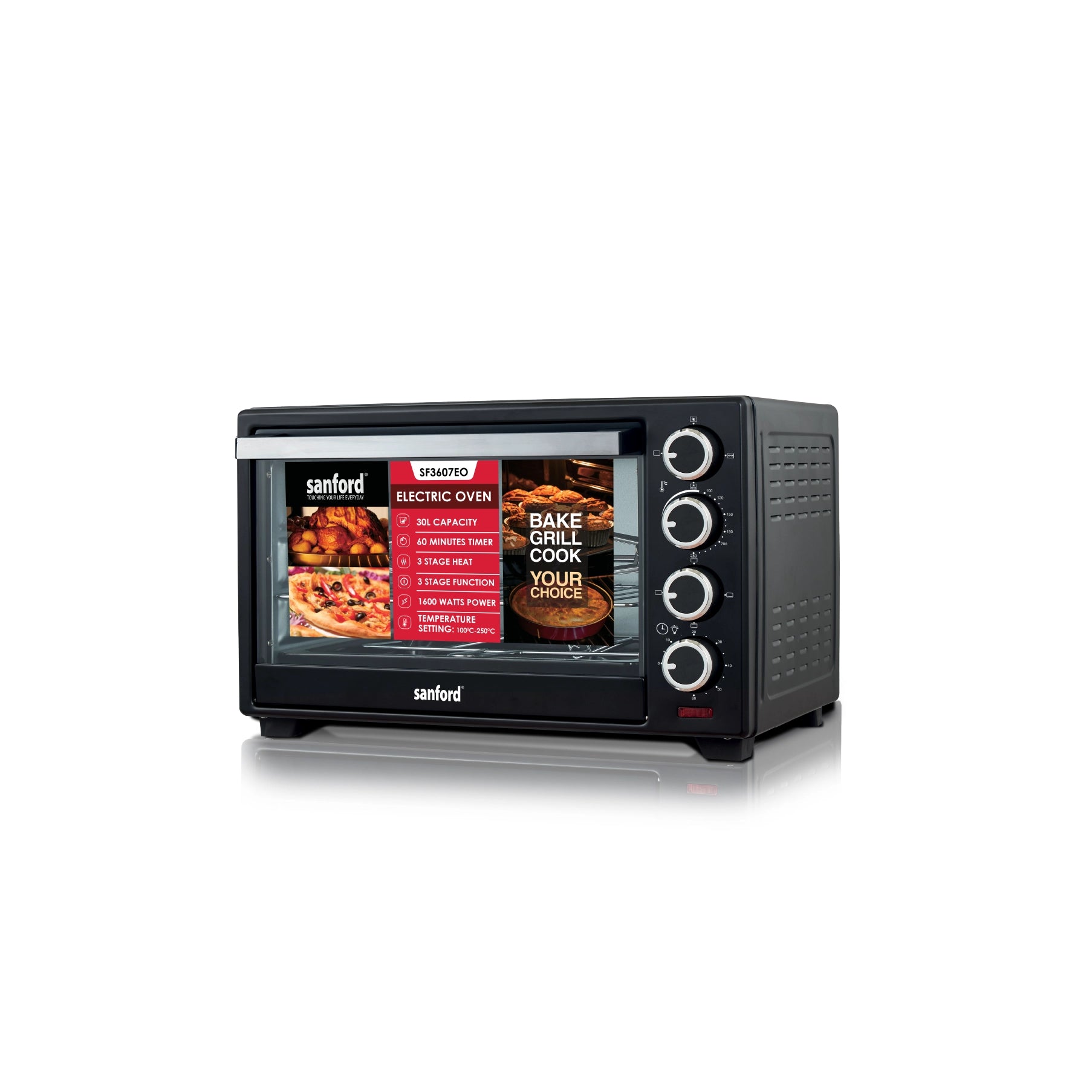 Sanford Electric Oven 30L 1600W with Rotisserie & Convection - SF3607EO Sanford KSA