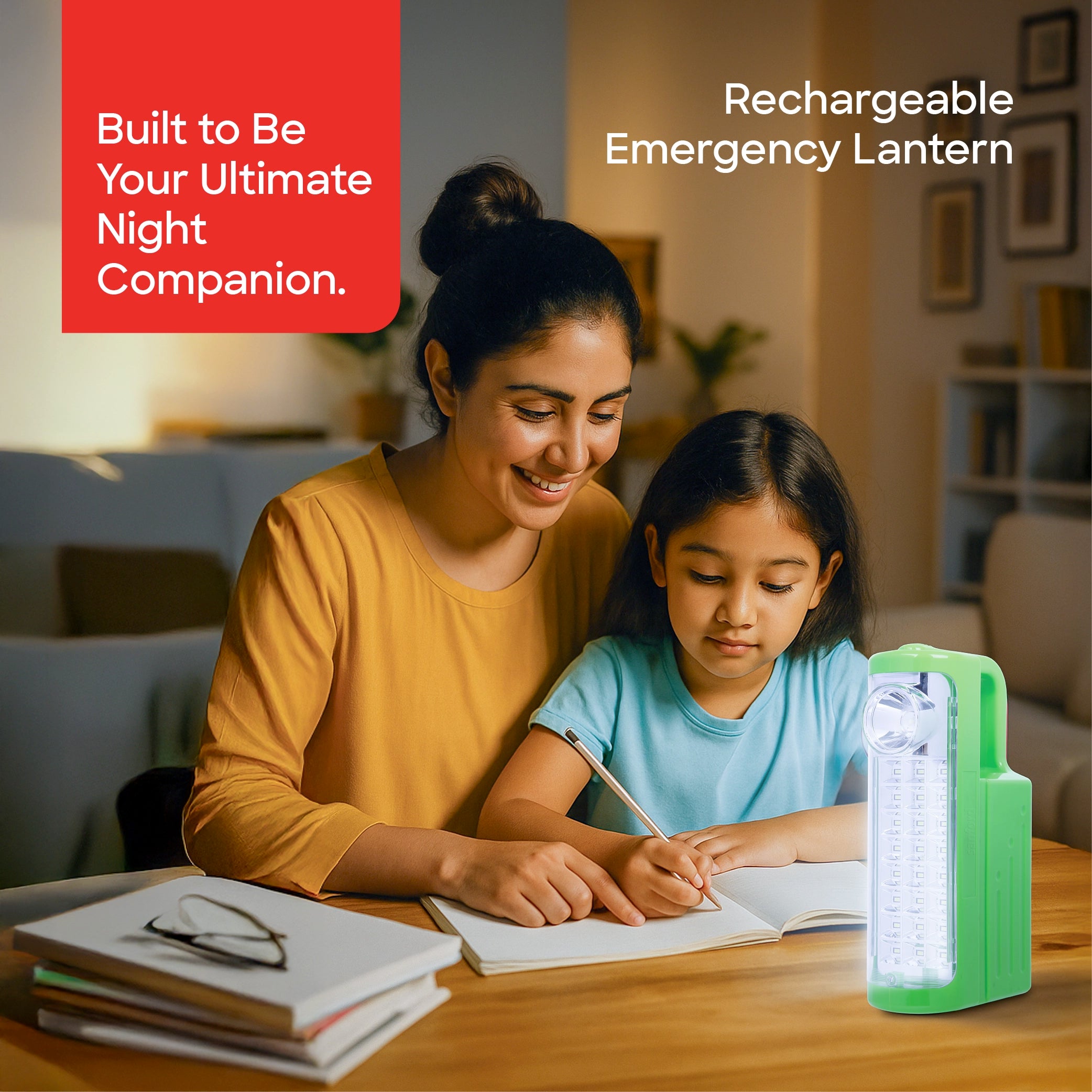Sanford 2-in-1 Rechargeable Emergency Lantern 24 SMD LED Torch with 15H Backup Multi Function - SF4320EL-C Sanford KSA
