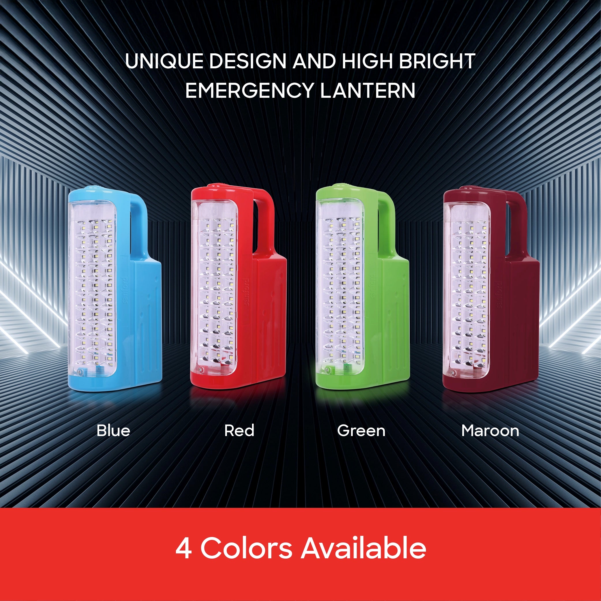 Sanford Rechargeable Emergency Lantern 30 SMD LED with 60H Backup - SF4320EL-A Sanford KSA