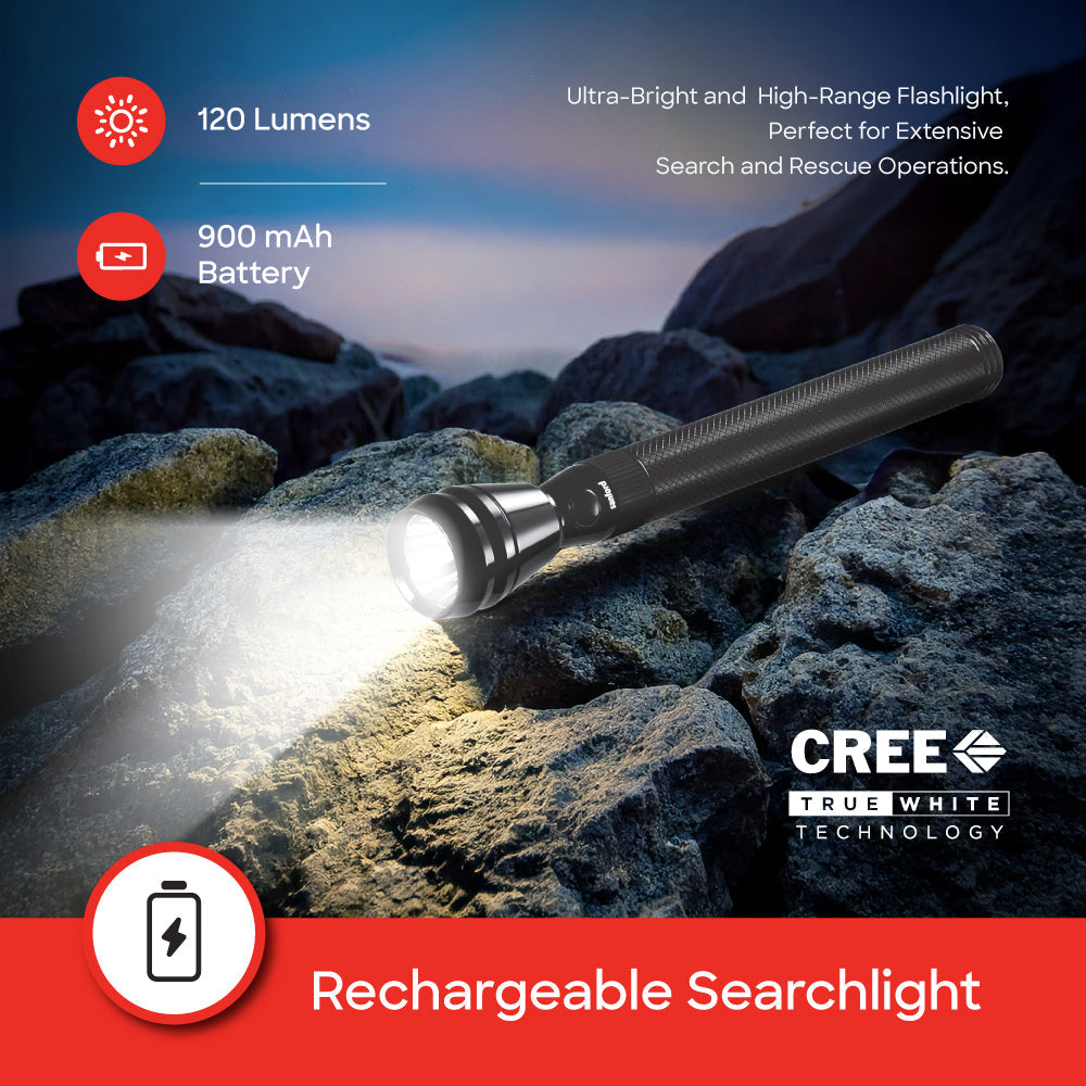 Sanford SF439SL 1W flashlight CREE beam side profile