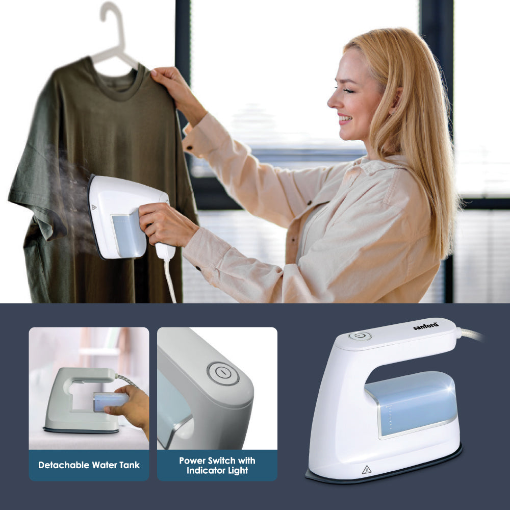 Sanford SF43SI steam iron compact side profile