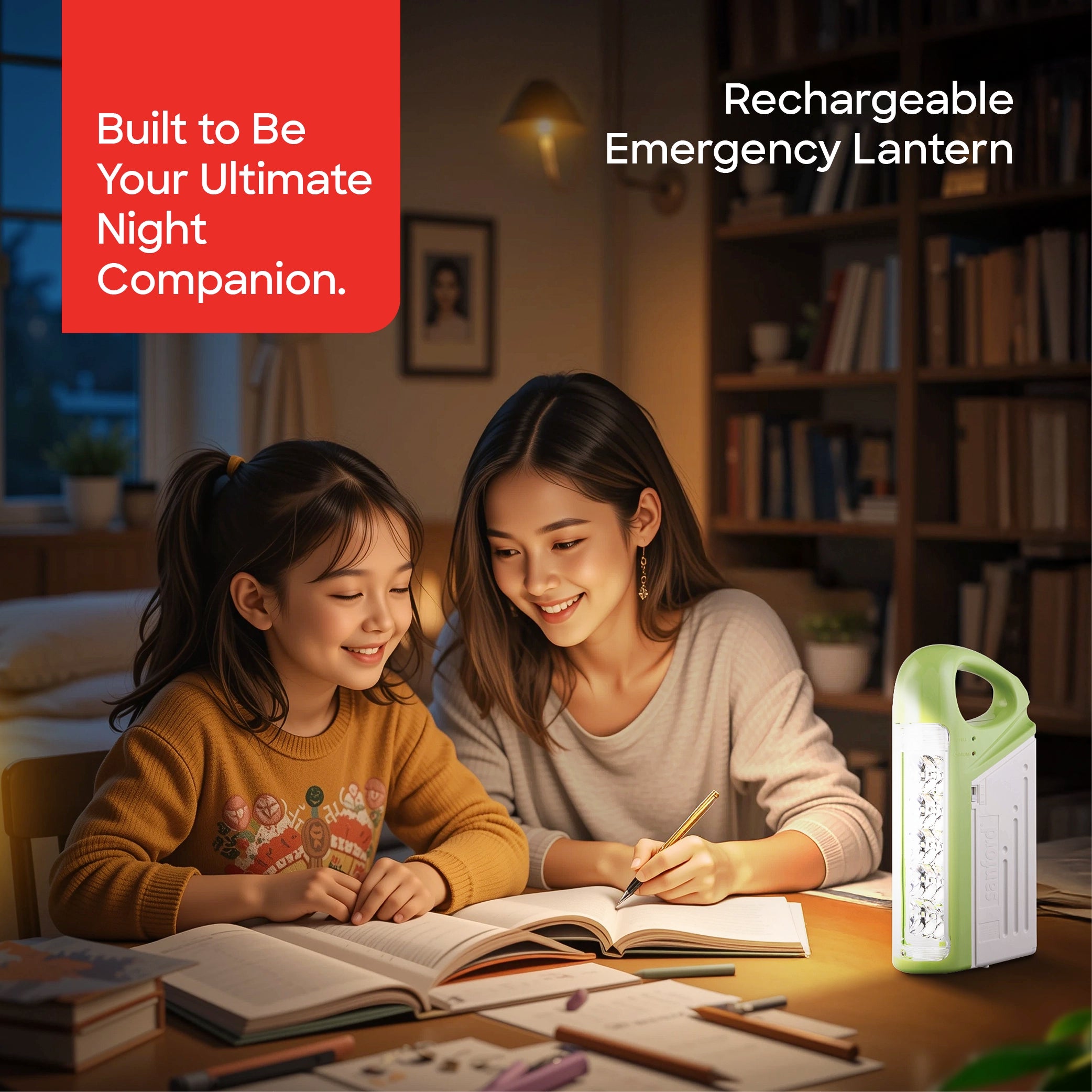 Sanford Rechargeable Emergency Lantern 15 LED 3W 270 Lumens with 118H Backup - SF452EL