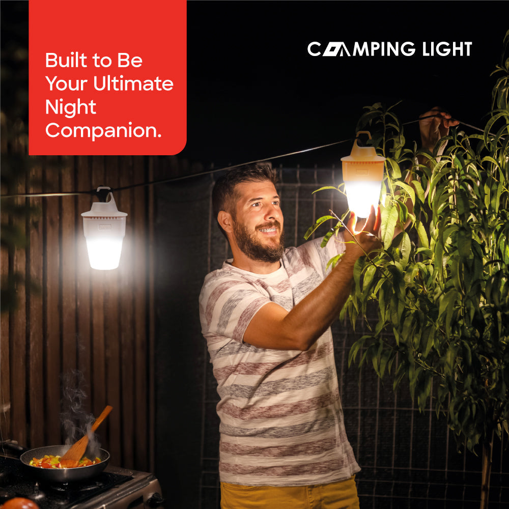 Sanford SF458MCL rechargeable camping light 12H backup portable