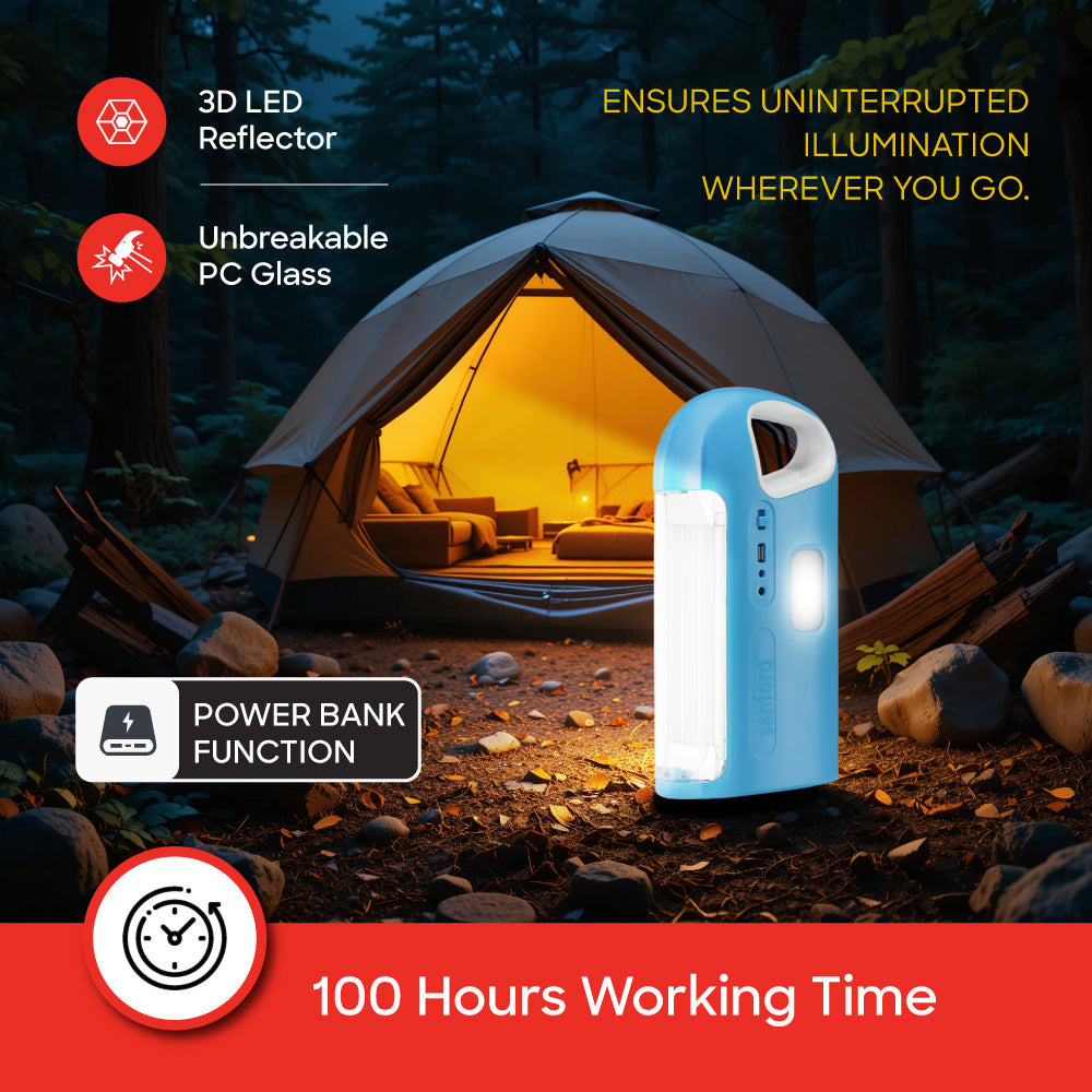 Sanford SF465EL emergency lantern control panel and handle