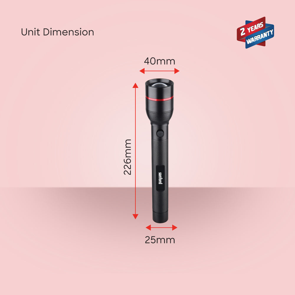 Sanford SF4675SL eclipse V2 torch complete set with carrying case