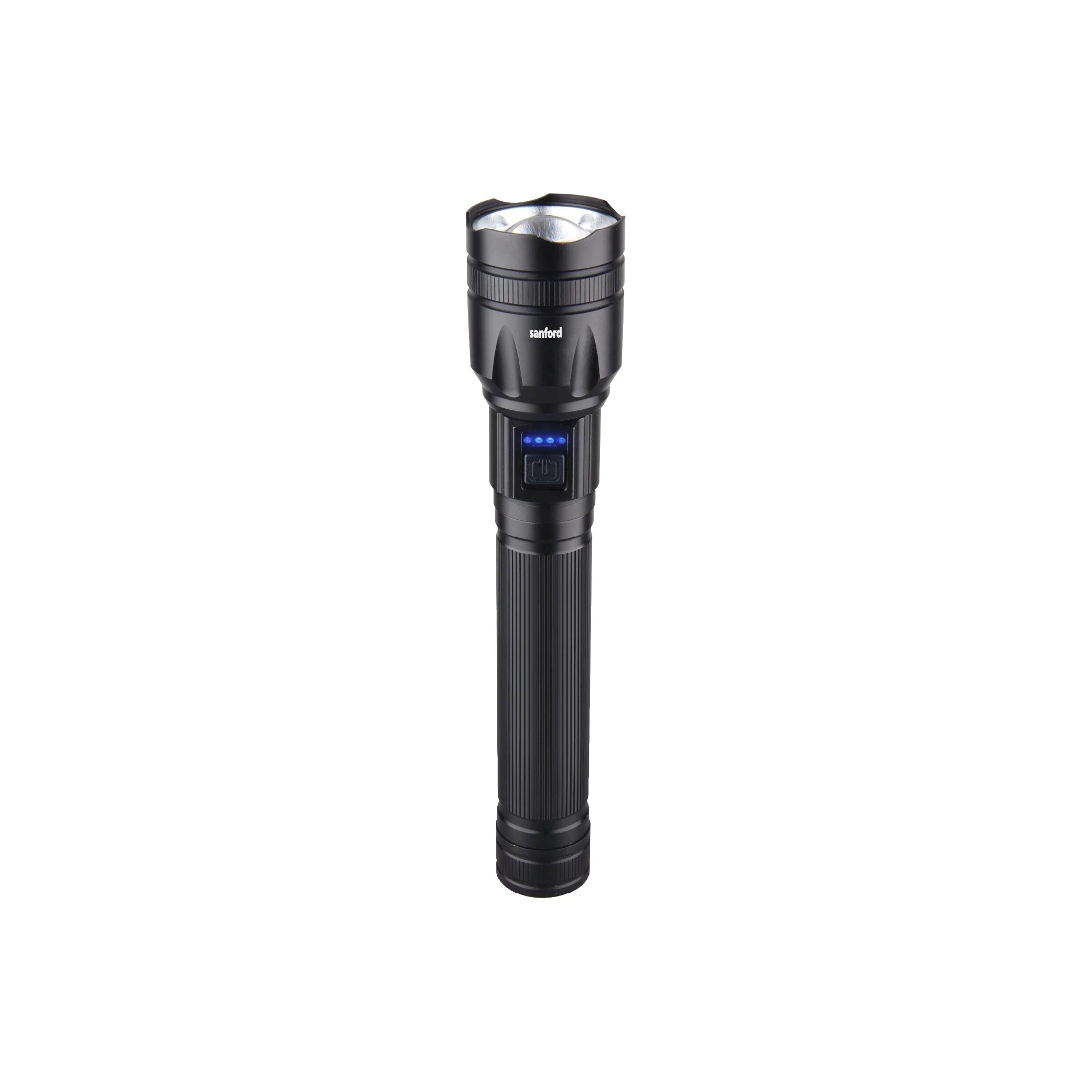 25W LED flashlight with 4800m range and 10 hour runtime sanford 1