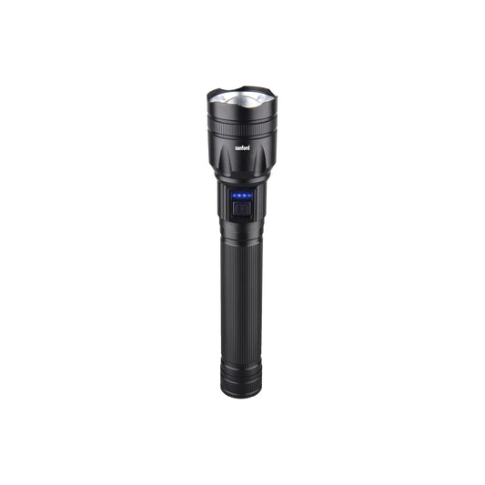 Sanford Zoom Flashlight Torch Adjustable Focus 4800M Range 2000 Lumens Rechargeable - SF4678SL Sanford KSA