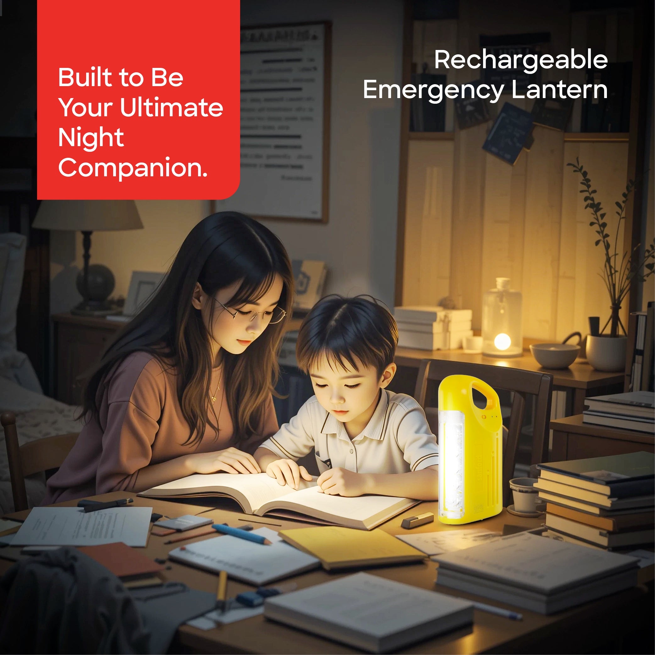 Sanford Rechargeable Emergency Lantern 270 Lumens with 4D LED Reflector - SF469EL Sanford KSA