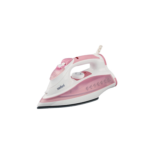 Sanford Steam Iron 3000W with Ceramic Soleplate, Spray & Burst Steam, 390ml Water Tank - SF46CSI Sanford KSA