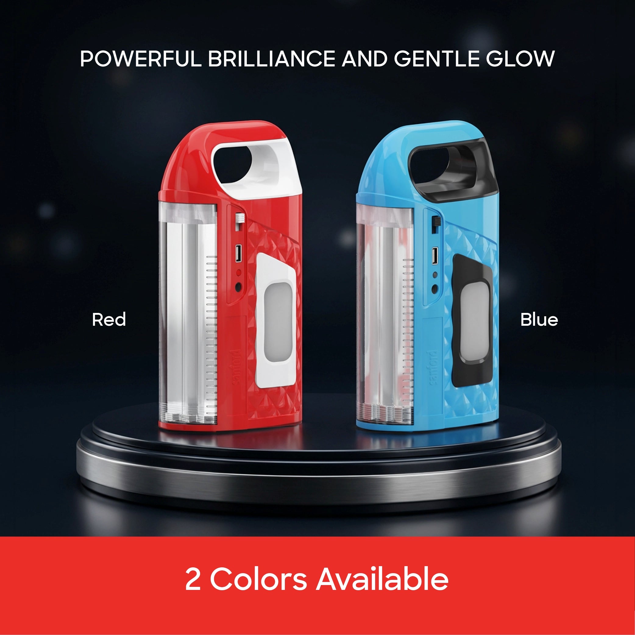 Sanford Rechargeable Emergency Lantern with Power Bank Function and Side Light - SF4732EL Sanford KSA